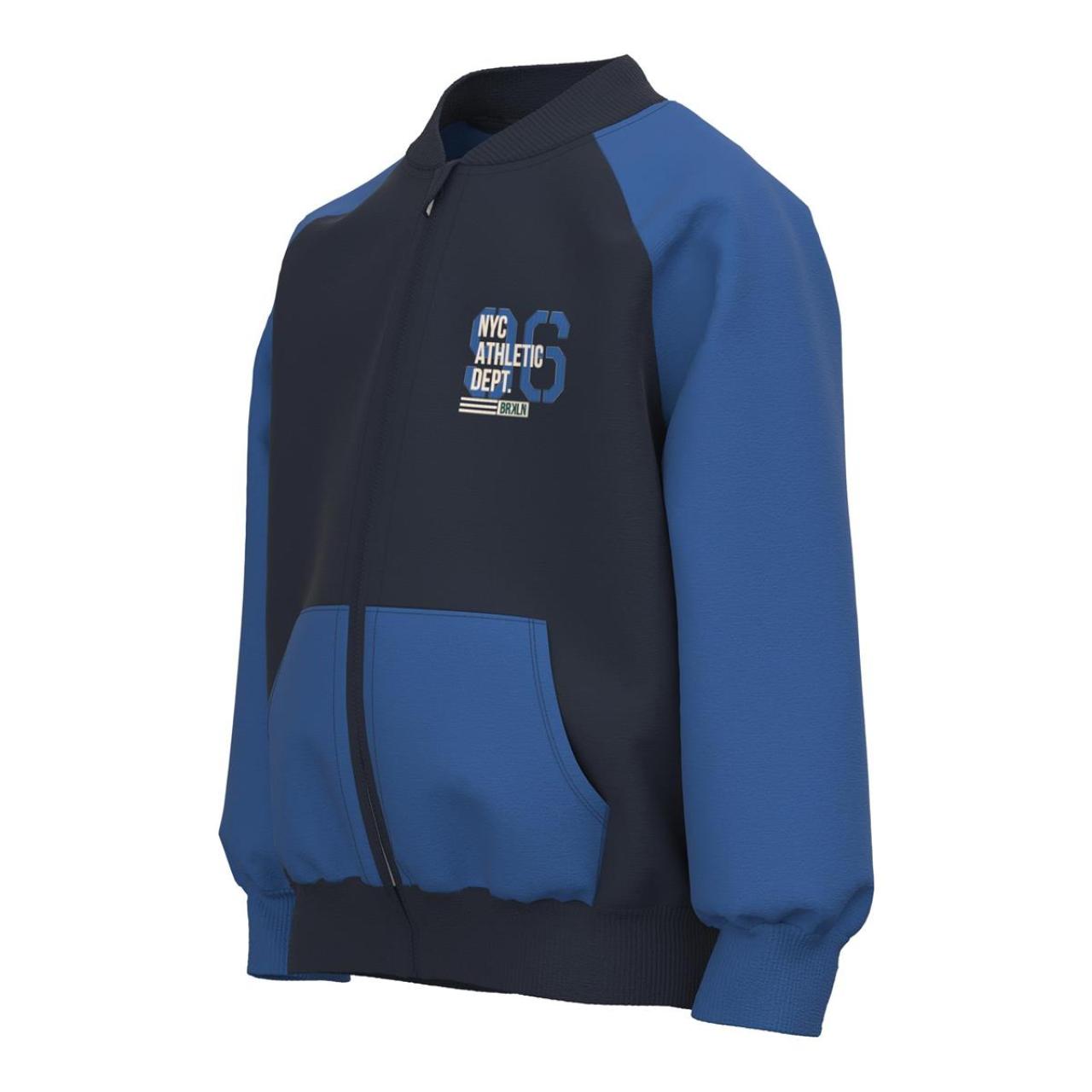 Ζακέτα φούτερ αγόρι name it-13220027-Dark Sapphire φωτογραφία