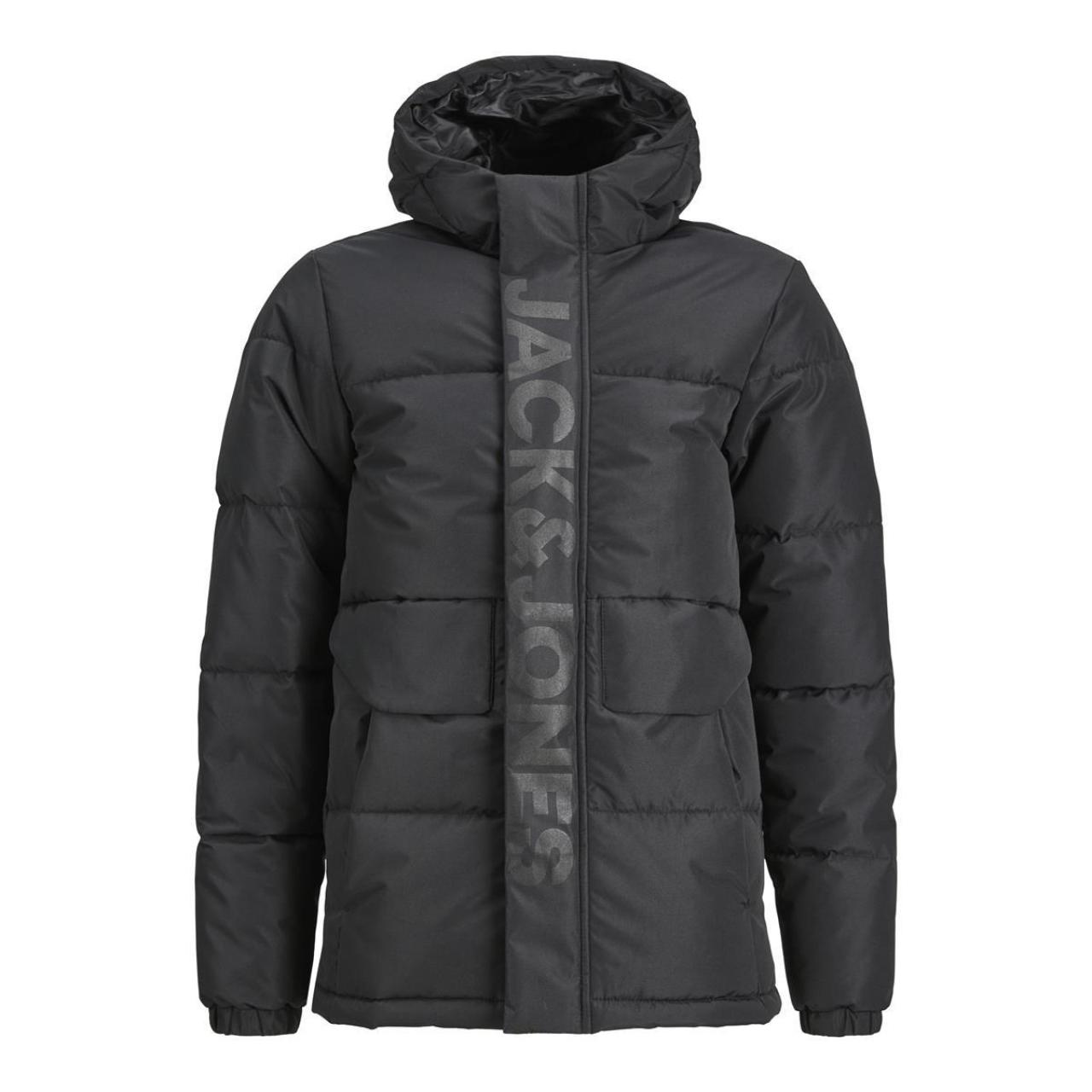 Μπουφάν puffer αγόρι JACK & JONES-12246122-Black φωτογραφία