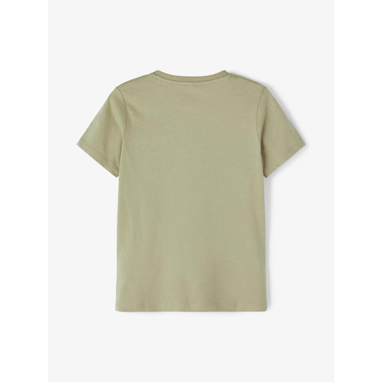 Μπλούζα μακό αγόρι Name it-13189541-SS organic cotton