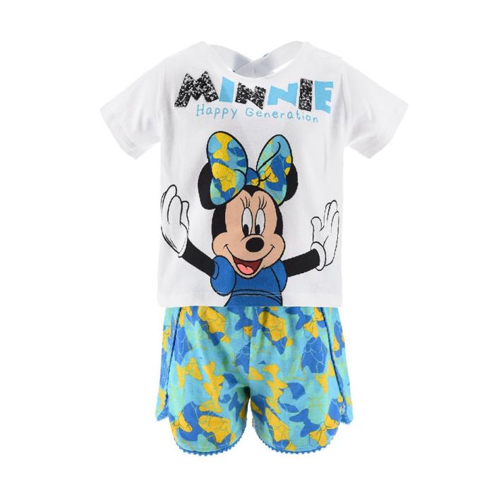 Σετ μακό κορίτσι Minnie Mouse-EV1083-BLUE