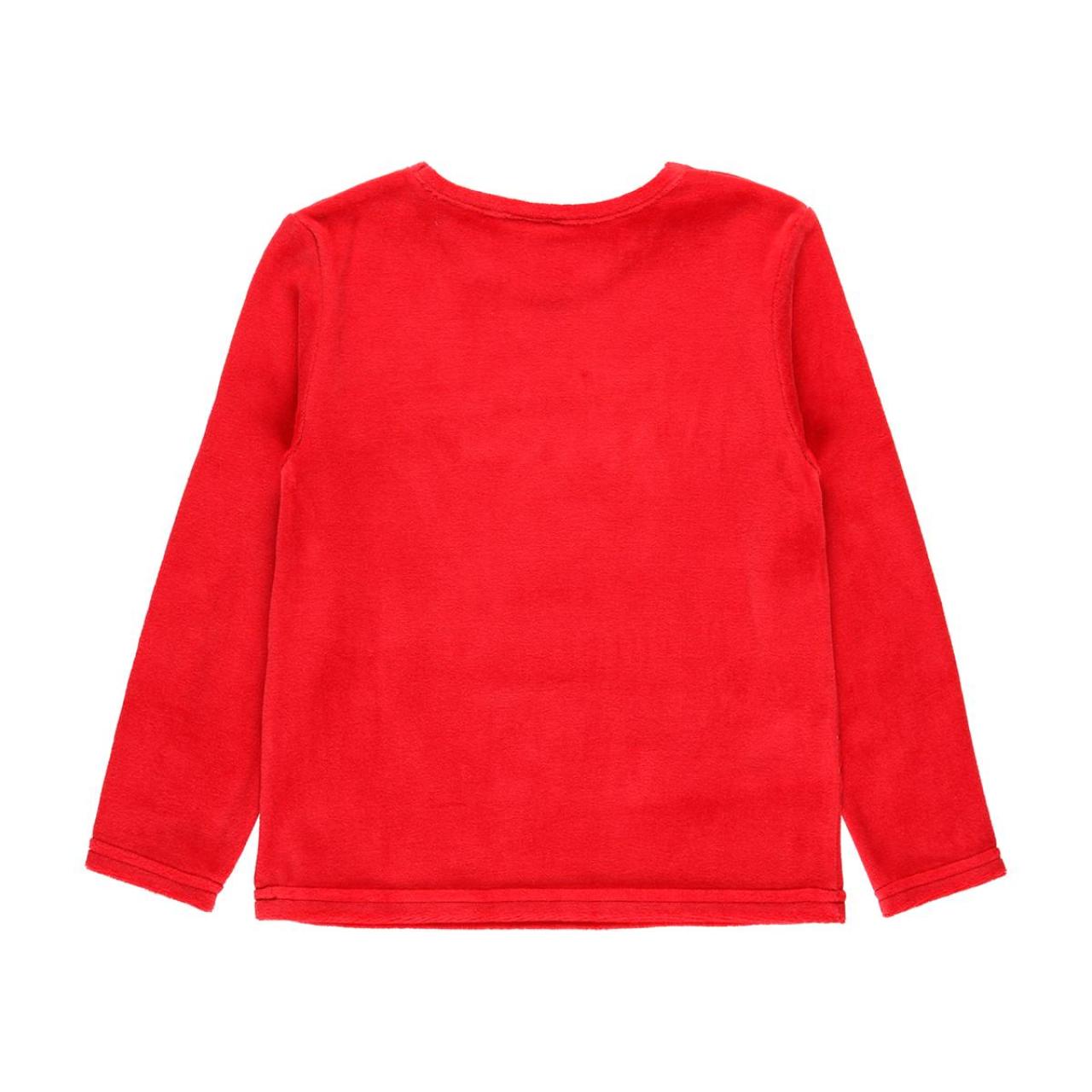 Πιτζάμα βελουτέ κορίτσι Bob & Oli-87B501-3763-Red