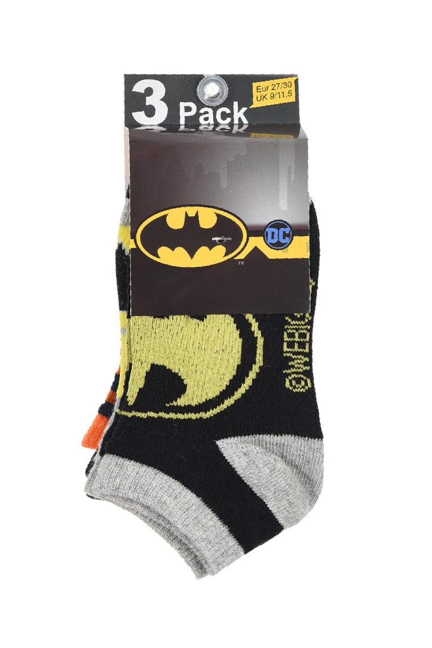 Κάλτσες κοντές 3 τεμ. αγόρι BATMAN-EV0627-PACK1 φωτογραφία