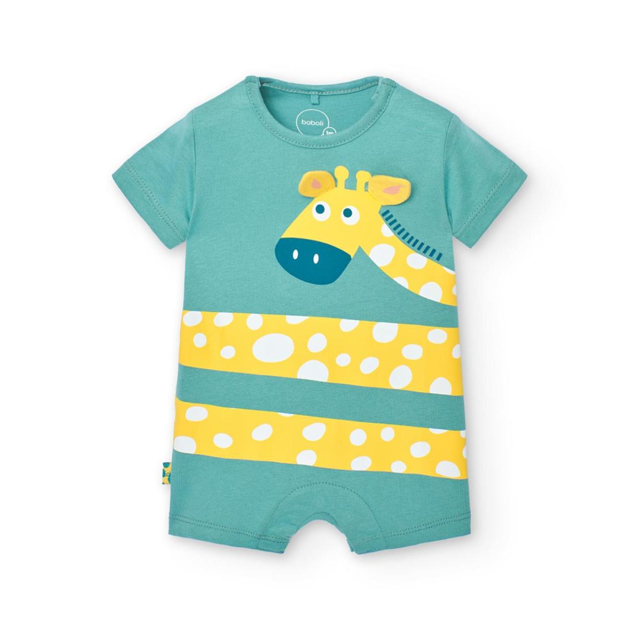 BOBOLI Φορμάκι μπεμπέ unisex Boboli-138125-4657-Green