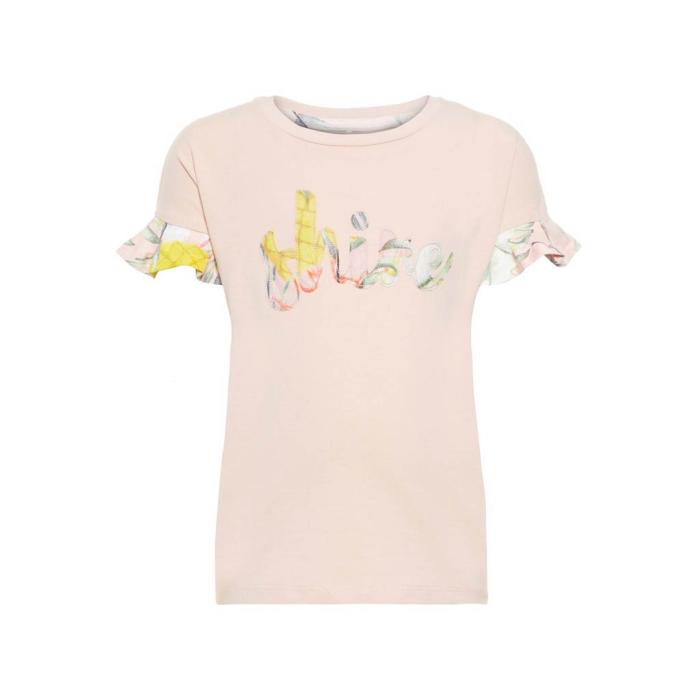 Μπλούζα μακό κορίτσι Name it -13165554-PINK organic cotton