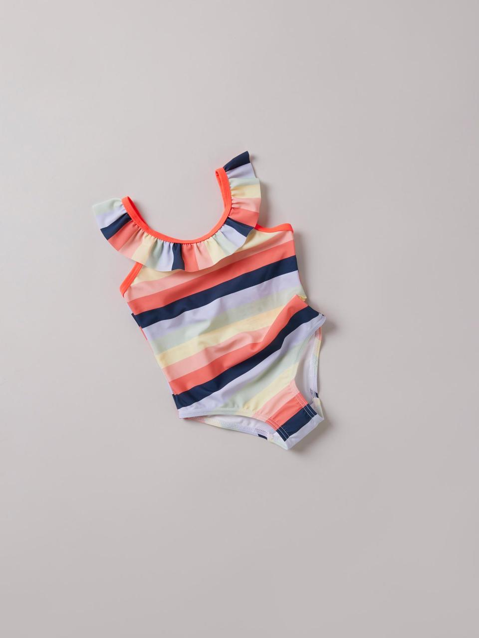 Μαγιό ολόσωμο κορίτσι name it-13199660-Double Cream