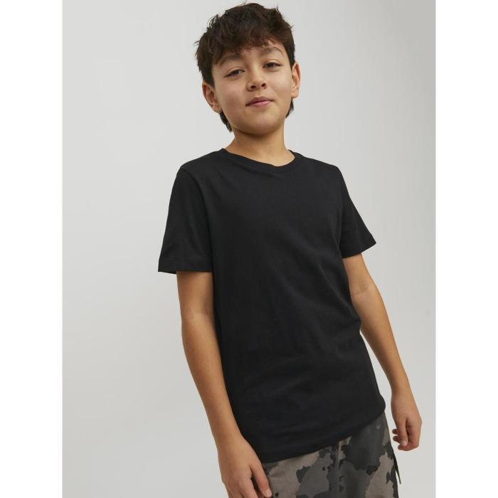 Μπλούζα μακό αγόρι JACK & JONES-12158433-Black