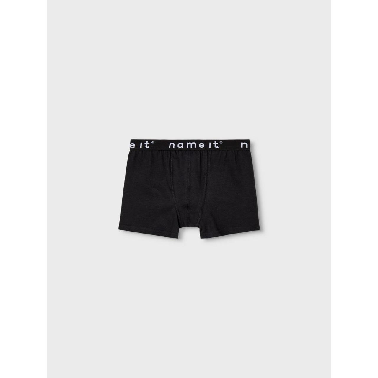 Εσώρουχα μπόξερ 3 pack αγόρι name it-13208836-Black-Grey φωτογραφία