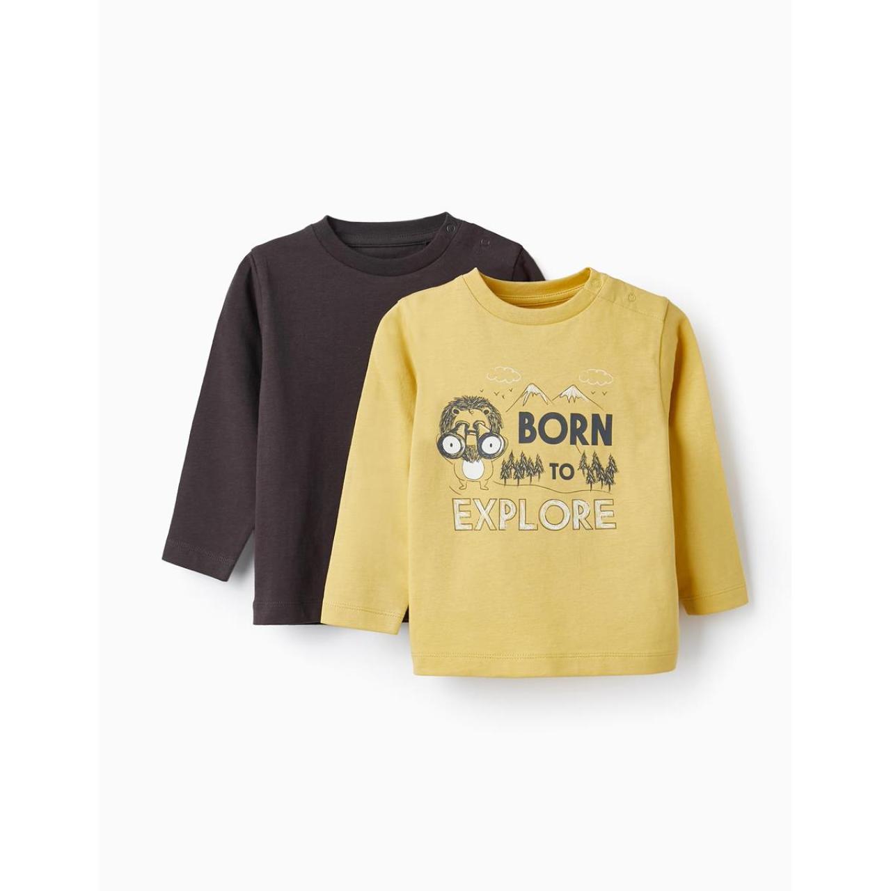 ZIPPY Μπλούζα μακό πακέτο 2 τεμ. αγόρι ZIPPY-31055680033-Yellow
