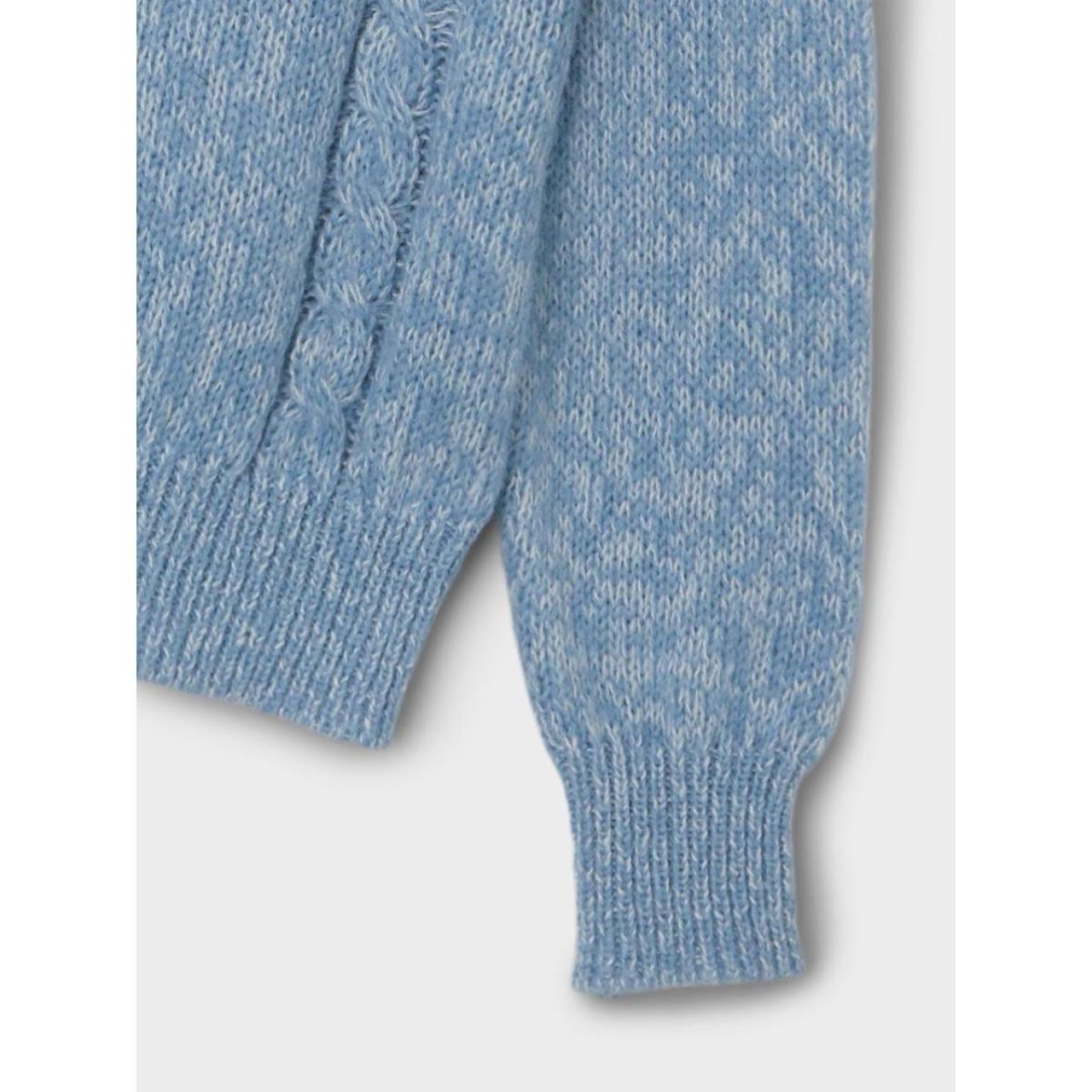 Μπλούζα πλεκτή κορίτσι Name it-13226926-Windward Blue φωτογραφία