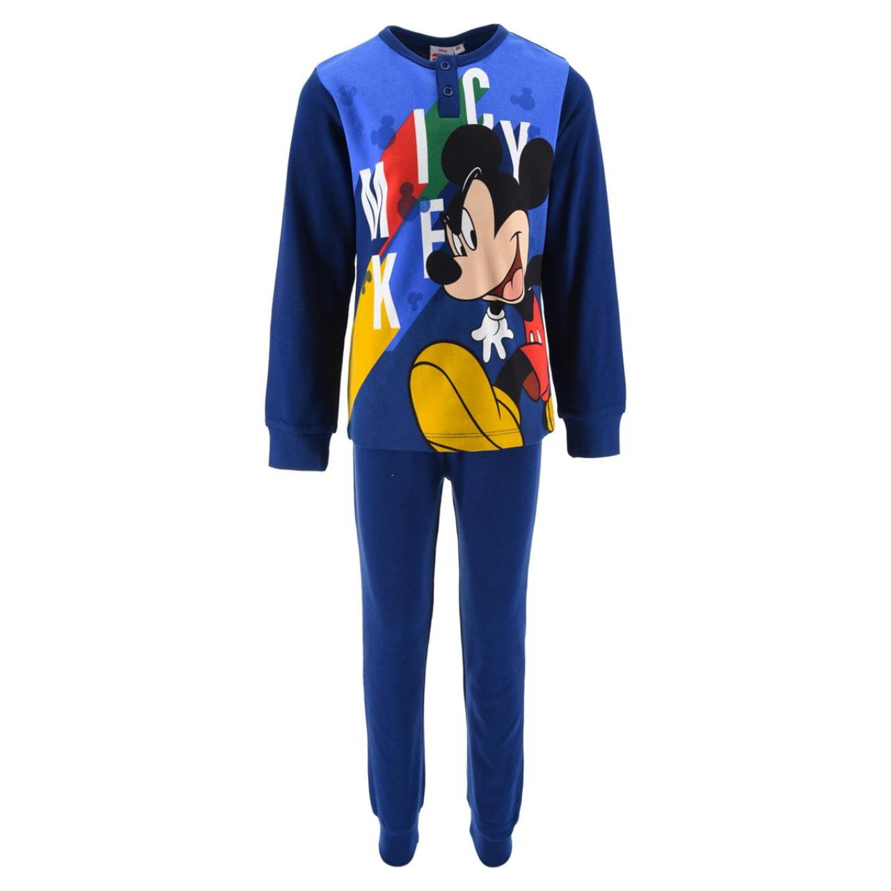 SUPER HEROES Πιτζάμα μακό αγόρι Mickey Mouse-HW2130.B-NAVY