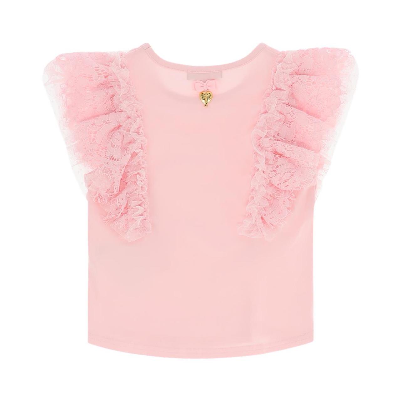 Μπλούζα μακό κορίτσι Angel's Face-SAIGE/PALE.PINK-PALE PINK φωτογραφία