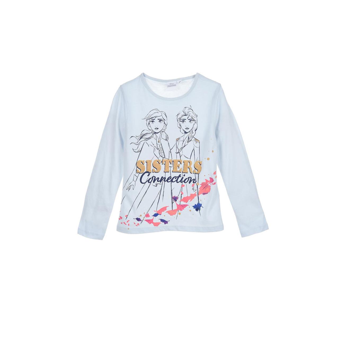 SUPER HEROES Μπλούζα κορίτσι Frozen -TH1038-Blue