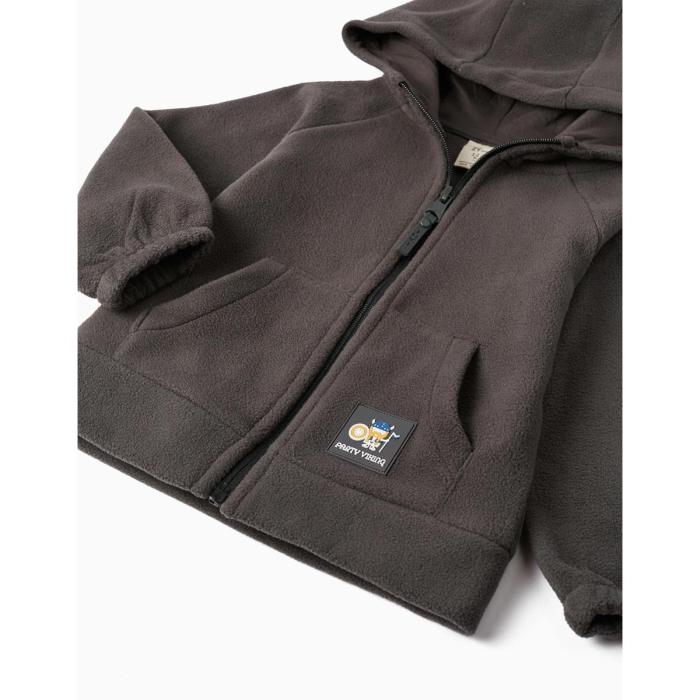 Ζακέτα μπεμπέ fleece αγόρι Zippy-31055789010-GREY