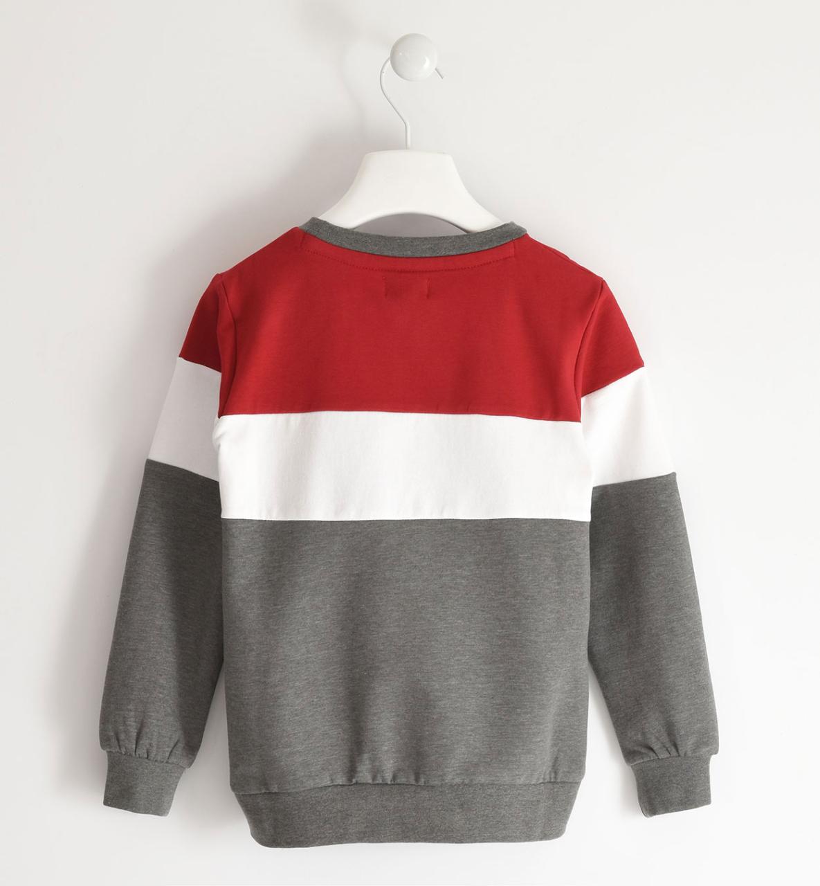 Μπλούζα φούτερ αγόρι SUPERGA-S5106/2259-Red φωτογραφία