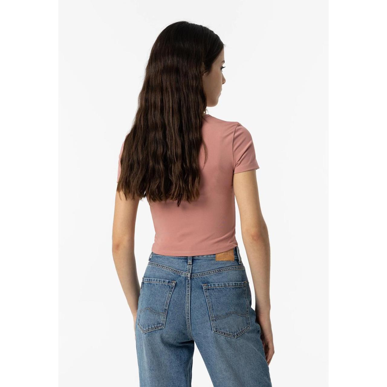Μπλούζα crop κορίτσι Tiffosi-10054175-616-Pink φωτογραφία
