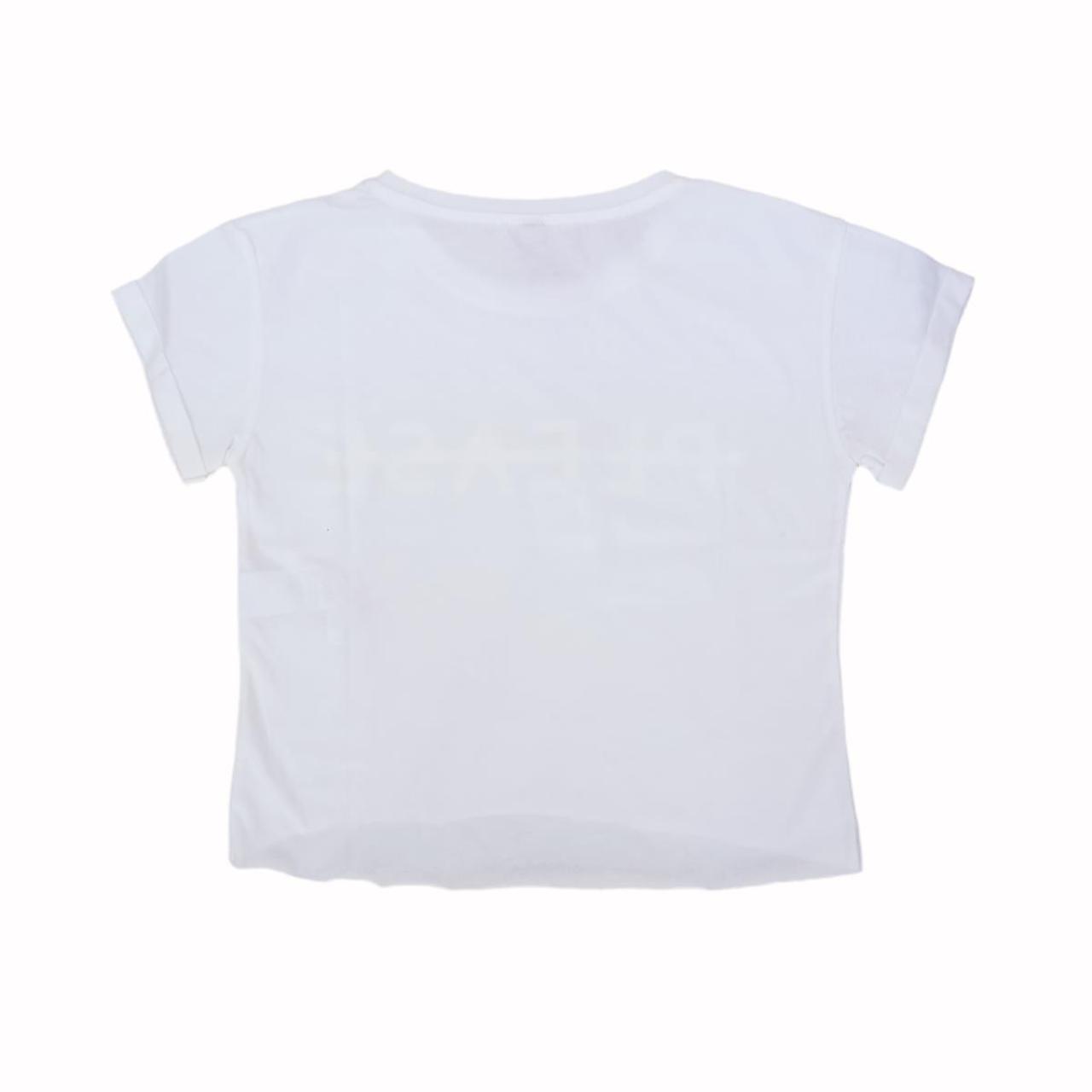 Μπλούζα μακό κορίτσι PLEASE-MBC2030G31-Cream φωτογραφία