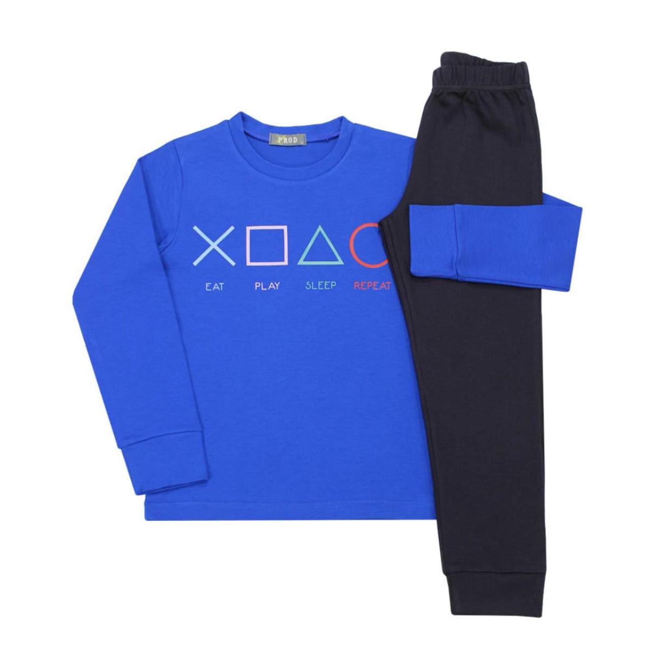 PROD Πιτζάμα μακό αγόρι Prod-6675152-Blue