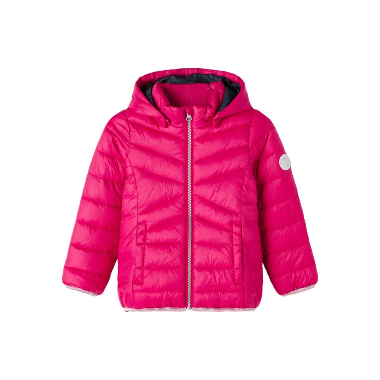 Μπουφάν λεπτό κορίτσι name it-13191382-Persian Red