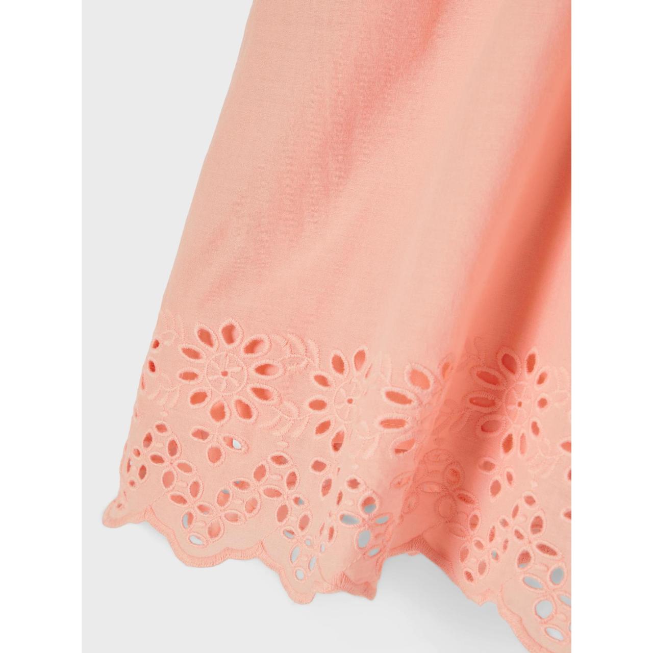 Φόρεμα υφασμάτινο κορίτσι name it-13200216-Apricot Blush φωτογραφία