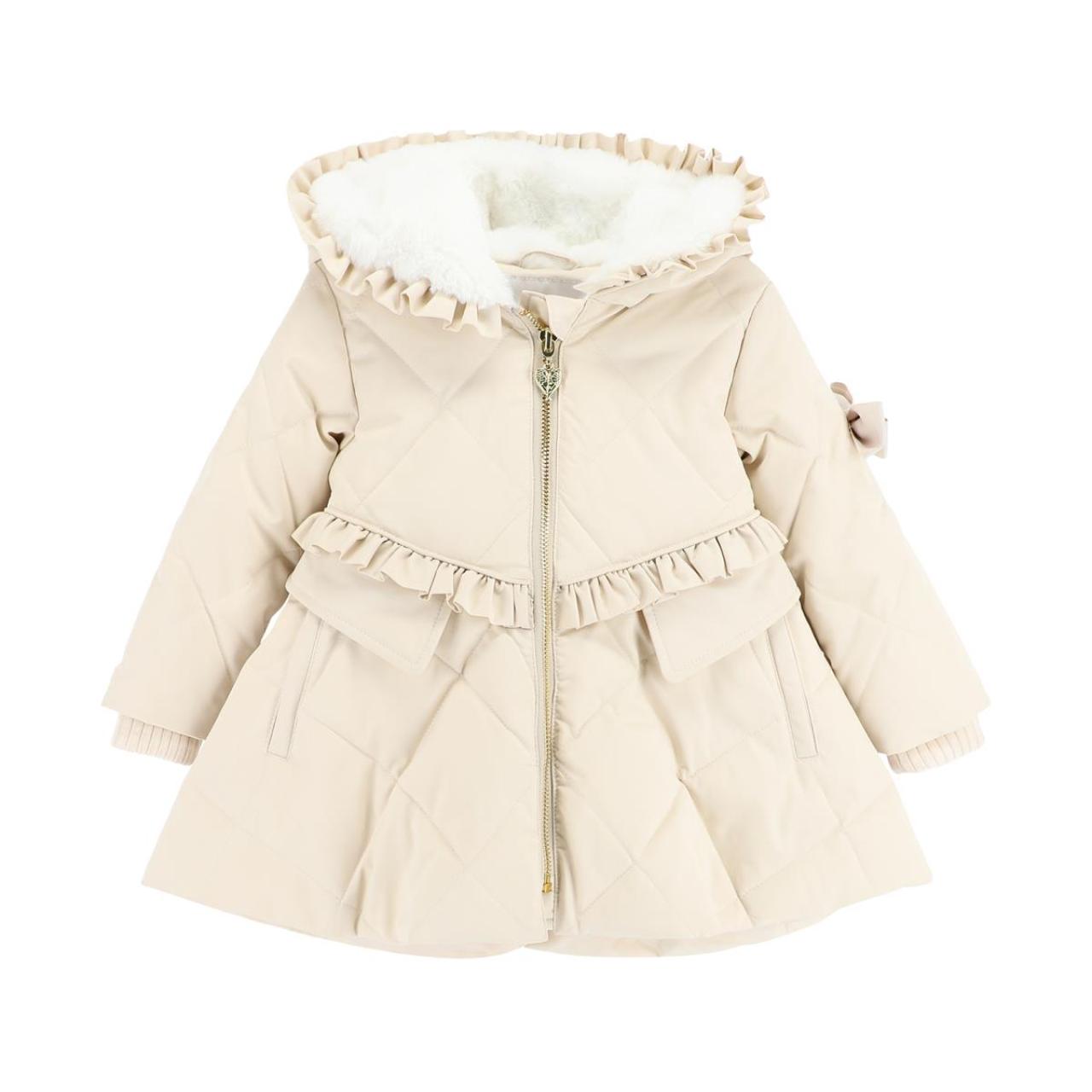 Μπουφάν-καπαρντίνα μπεμπέ κορίτσι Angel's Face-Peppa Baby Coat-Champagne φωτογραφία