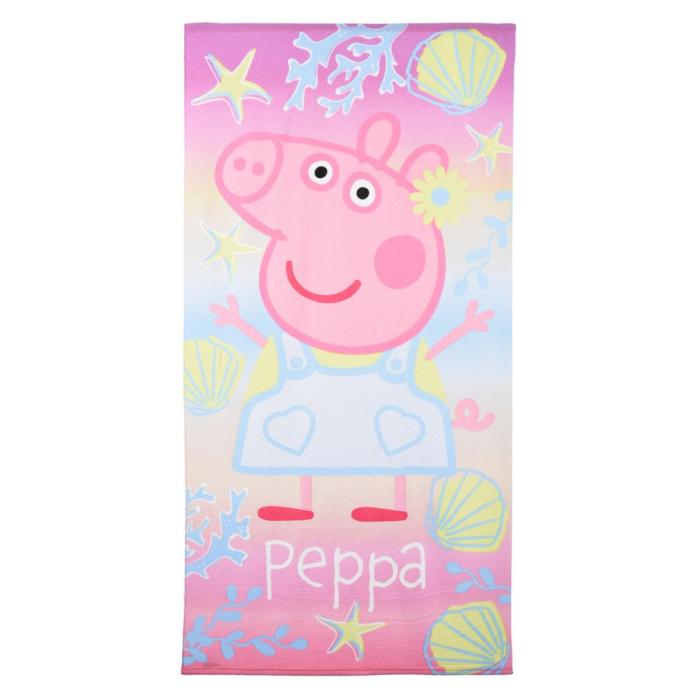 Πετσέτα παραλίας κορίτσι Peppa Pig-EX1839-PINK-140x70 cm