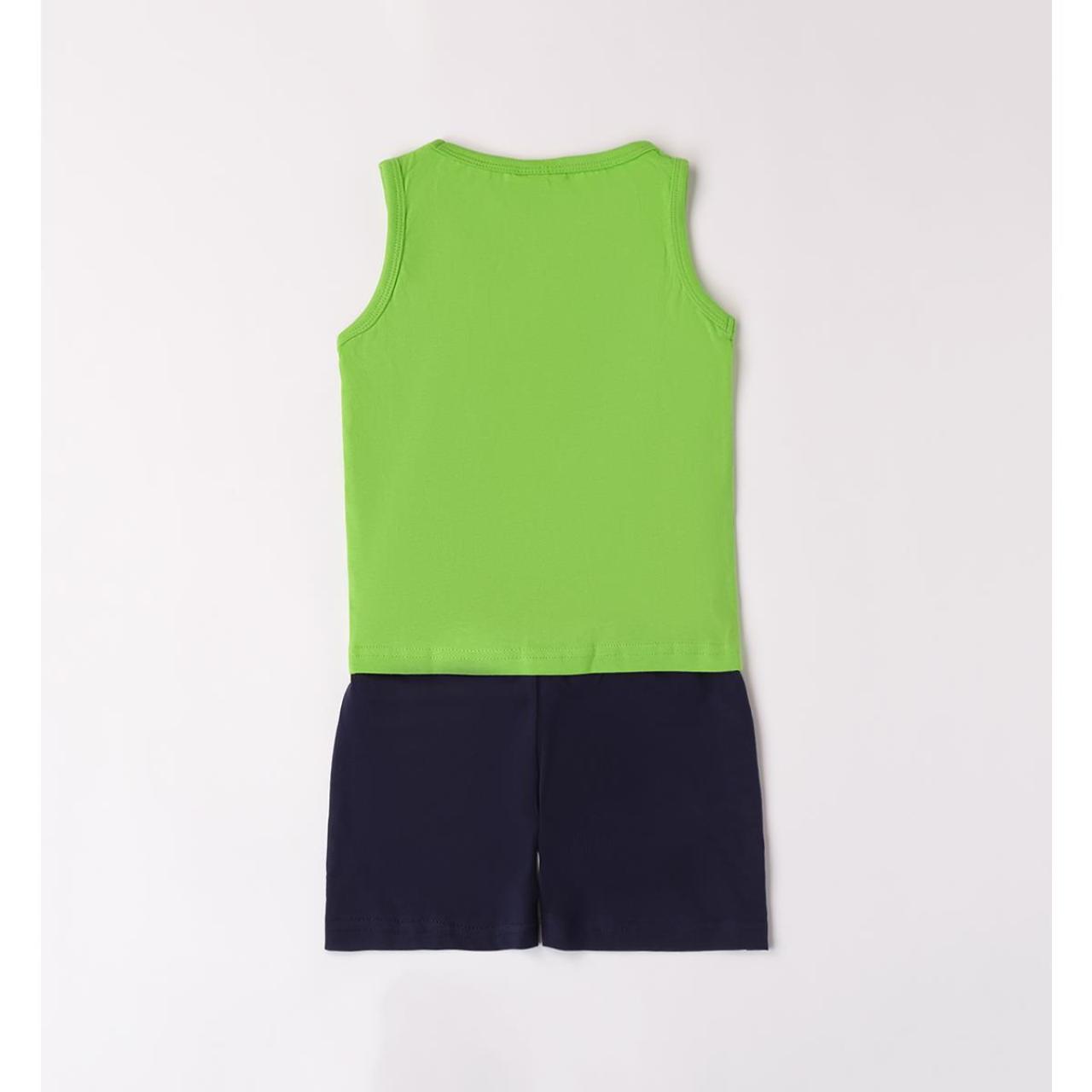 Σετ μακό αμάνικο αγόρ I DO-48042-5134-Green φωτογραφία