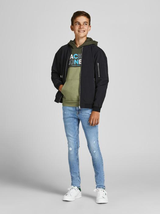 Μπλούζα φούτερ αγόρι JACK & JONES-12198701-FN