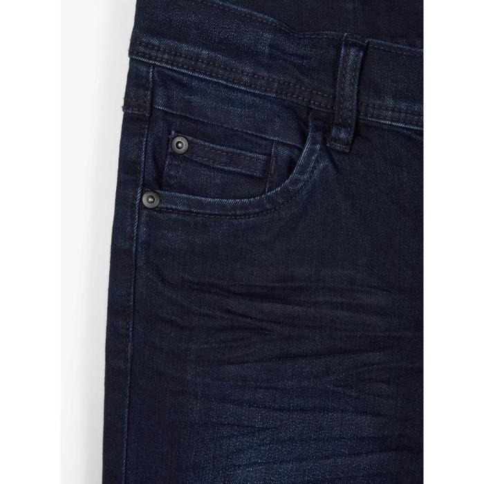 Παντελόνι τζιν αγόρι Name it-13180045 -Dark Blue Denim- organic