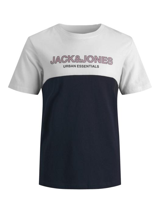 Μπλούζα μακό αγόρι JACK & JONES-12190515-White