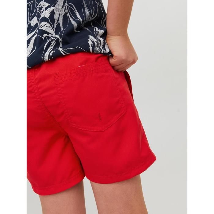 Μαγιό βερμούδα αγόρι JACK & JONES-12228535-Chinese Red
