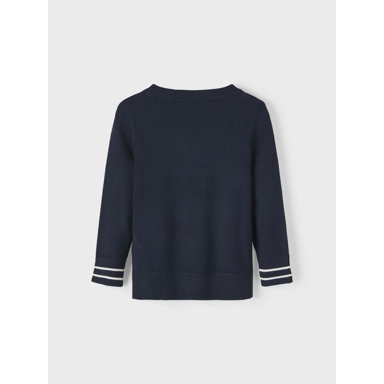 Μπλούζα πλεκτή αγόρι Name it-13209494-Dark sapphire φωτογραφία