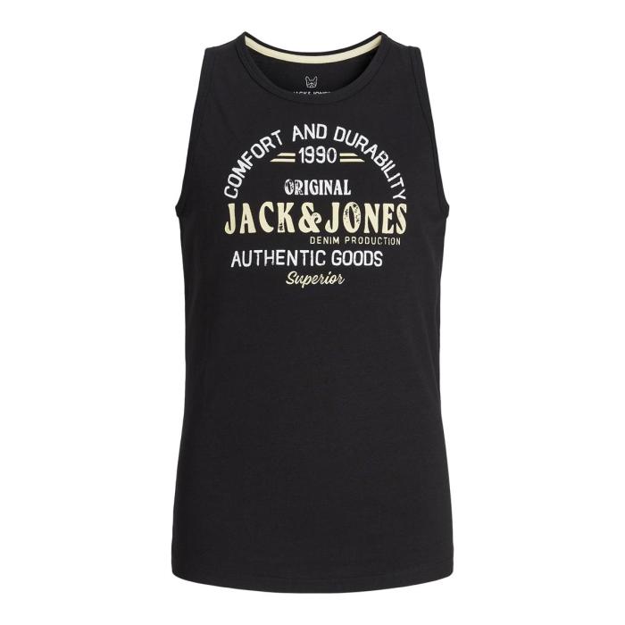 Μπλούζα αμάνικη μακό αγόρι Jack&Jones-12255258-Black