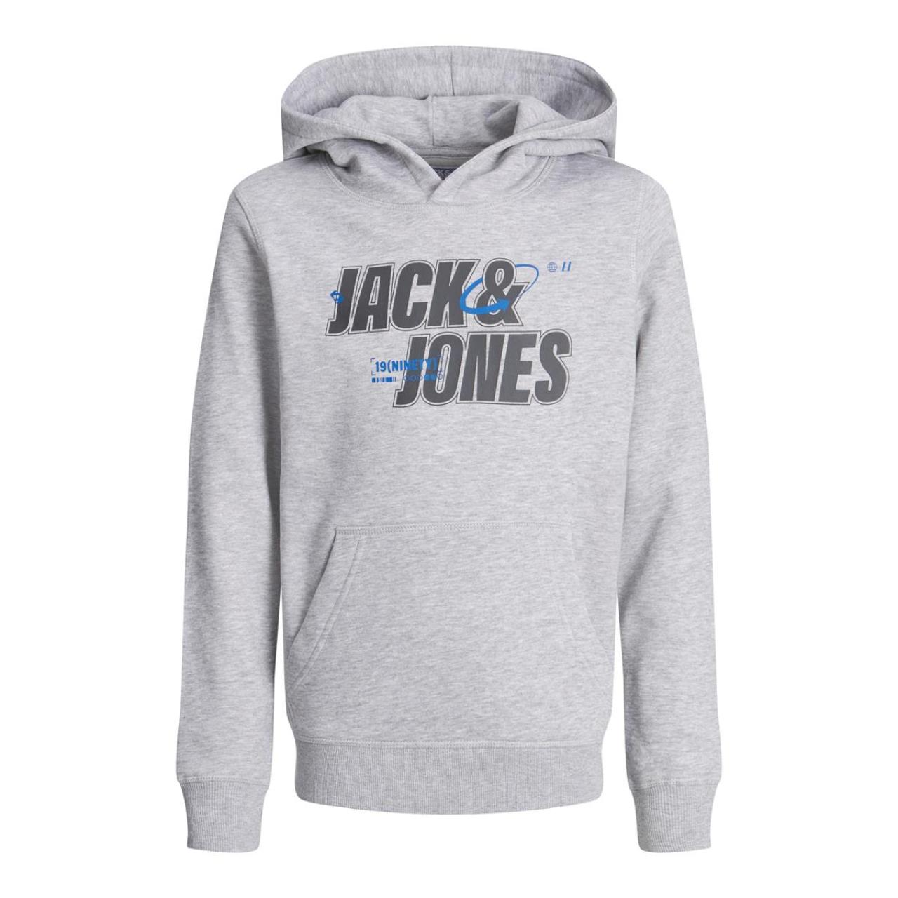 JACK&JONES Μπλούζα φούτερ αγόρι Jack & Jones-12247700-Light Grey Melange