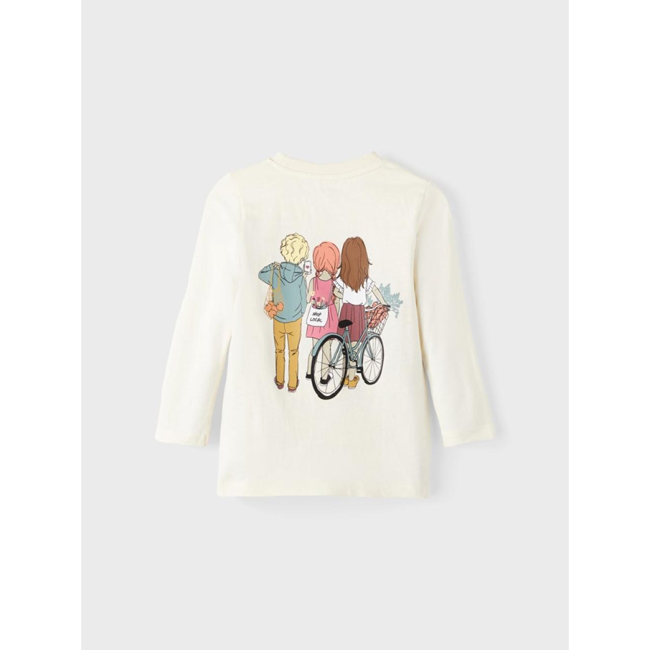 Μπλούζα μακό κορίτσι name it-13204986-Buttercream φωτογραφία