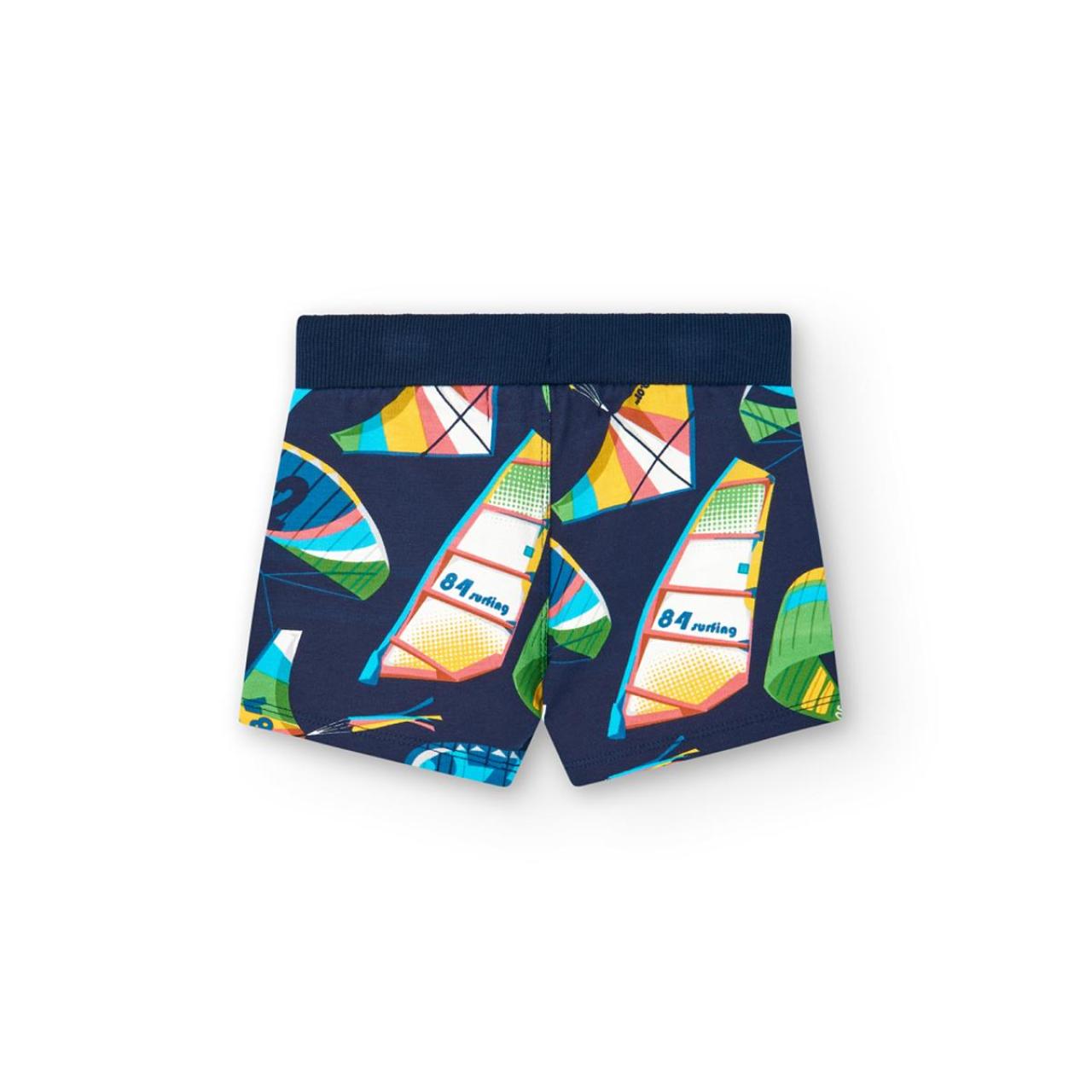 Βερμούδα φούτερ αγόρι Boboli-308090-9411-Multicolor φωτογραφία