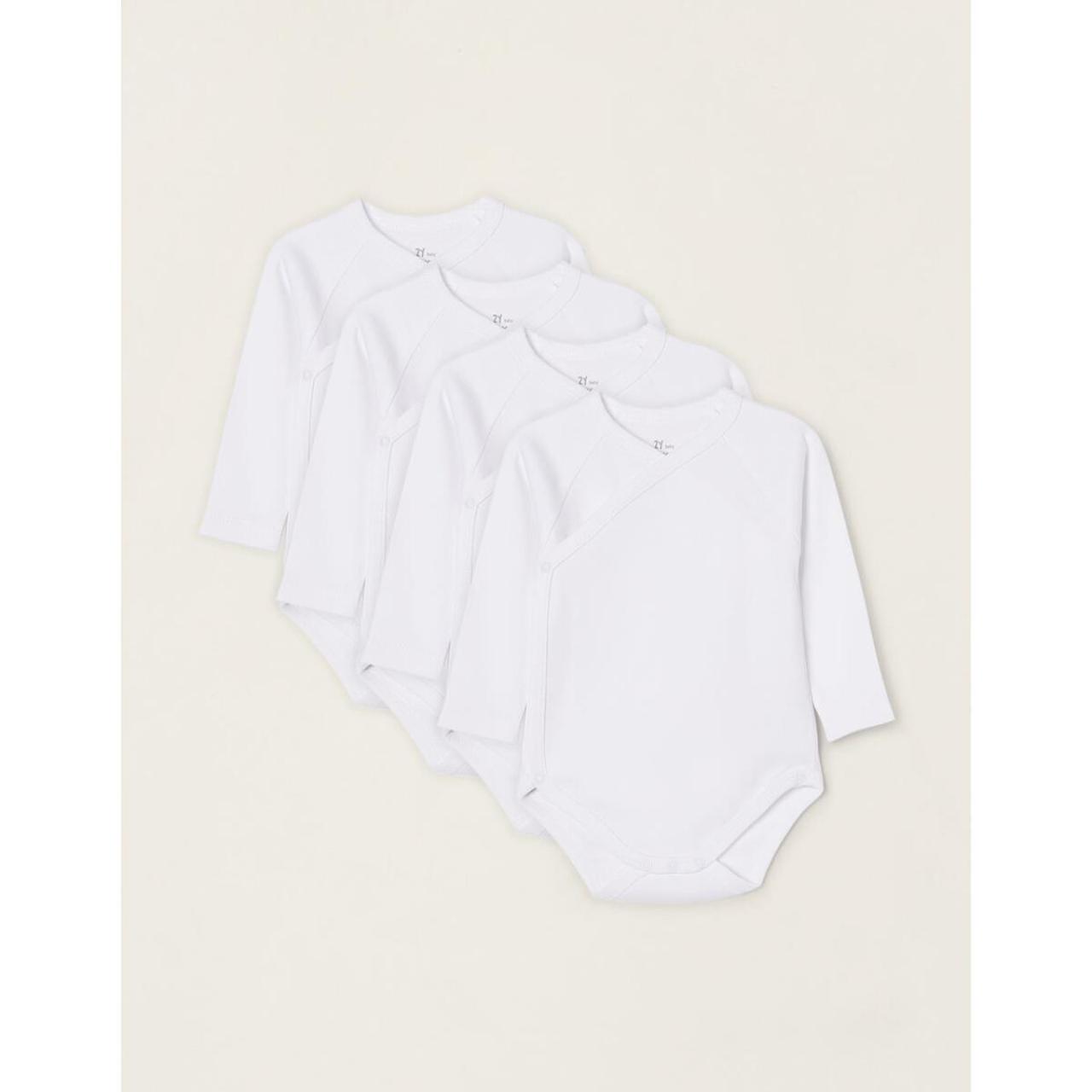 ZIPPY Φορμάκια ολόσωμα 4 pack.unisex ZIPPY-31056885041-WHITE