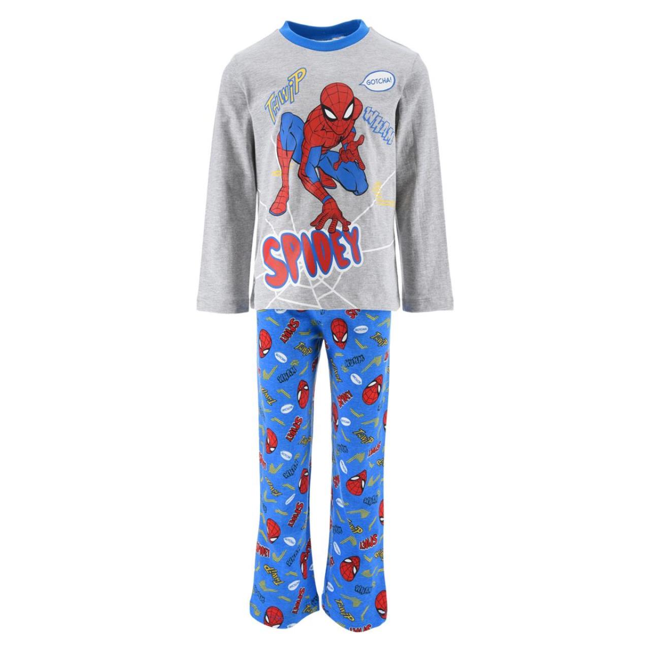 SUPER HEROES Πιτζάμα μακό αγόρι Spiderman-HW2161-LGREY