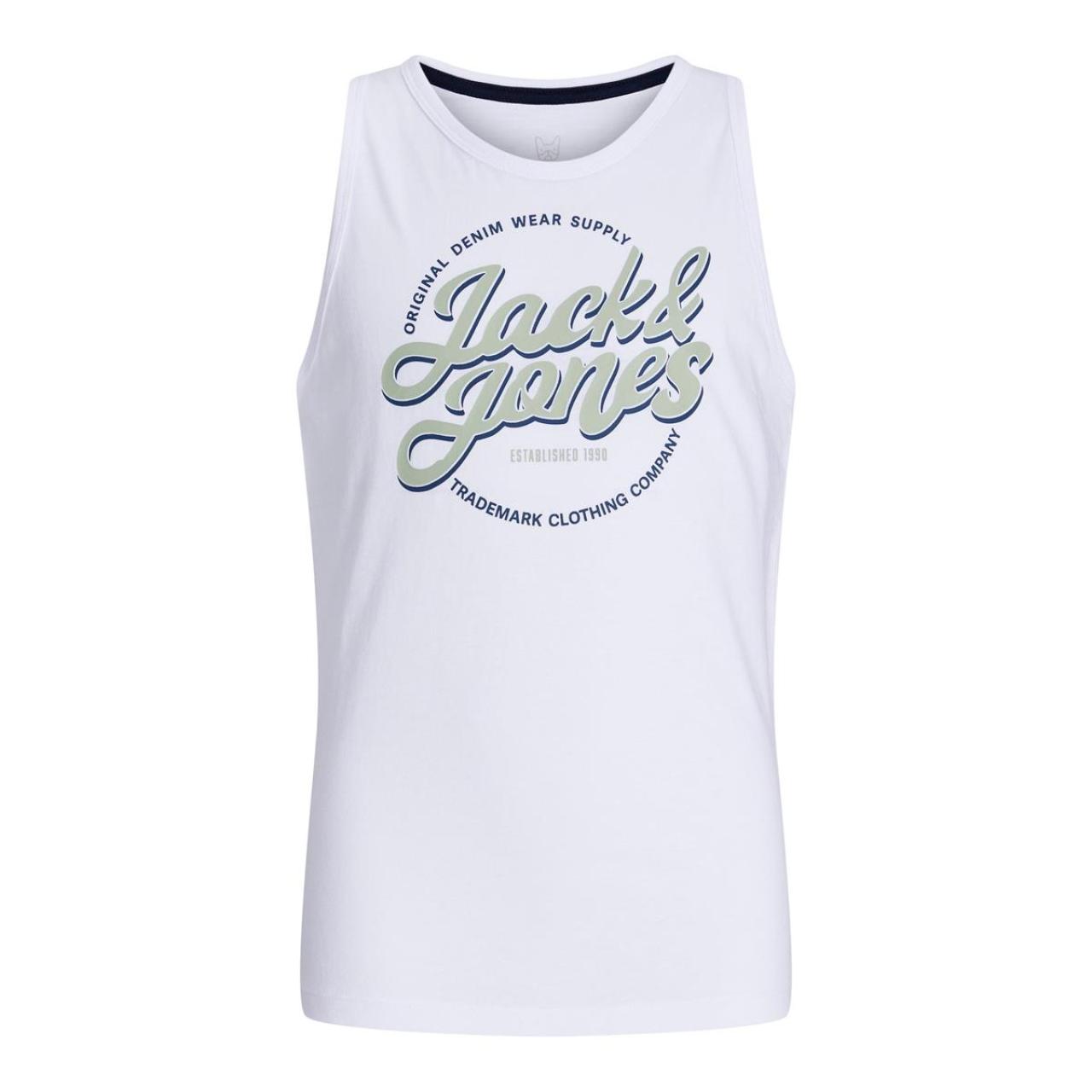 JACK&JONES Μπλούζα αμάνικη μακό αγόρι Jack&Jones-12255258-Bright White