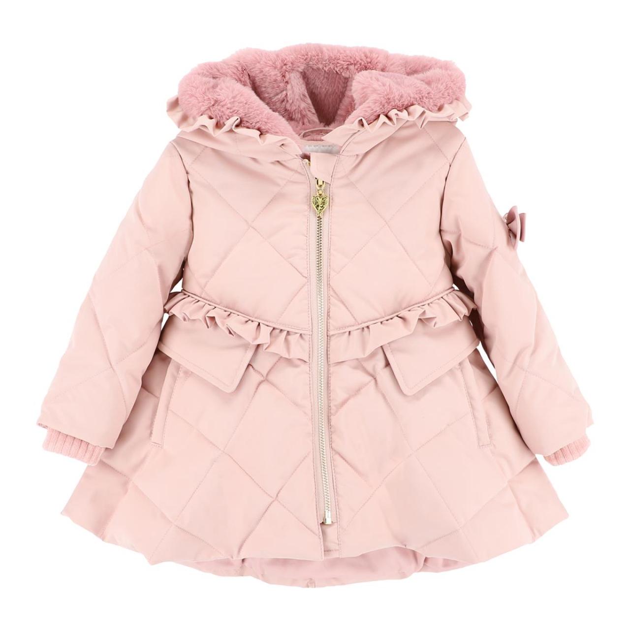 Angel's Face Μπουφάν-καπαρντίνα μπεμπέ κορίτσι Angel's Face-Peppa Baby Coat-Tea Rose