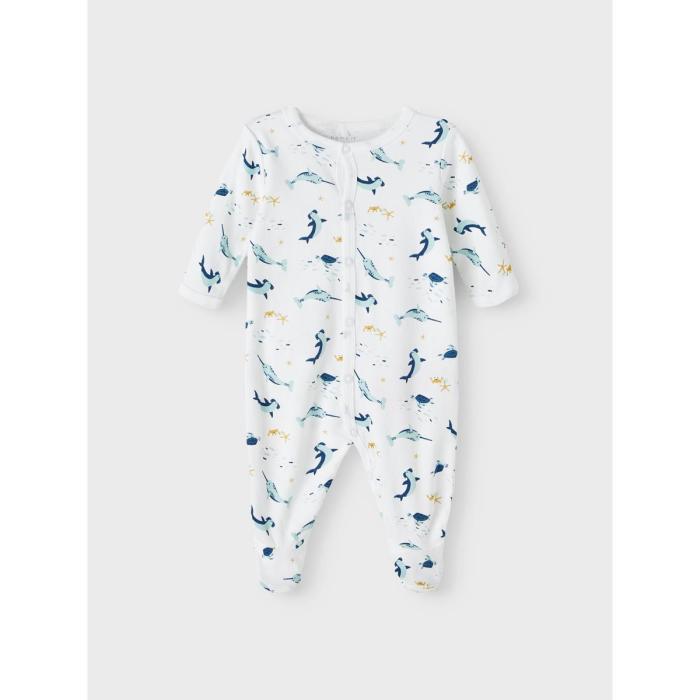 Φορμάκια μπεμπέ 2 τεμ.αγόρι Name it-13214727-Blue Haze-organic cotton