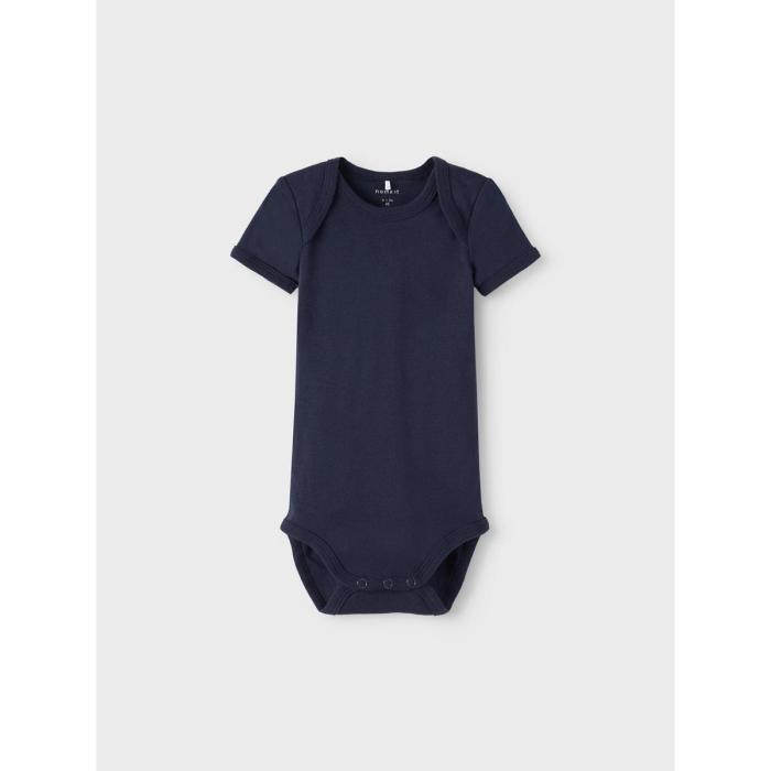 Φορμάκια σετ 3 τεμ. μπεμπέ αγόρι Name it-13206299-Dark Sapphire-organic cotton