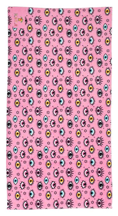 Πετσέτα παραλίας κορίτσι Tortue-S3-230-100-PINK