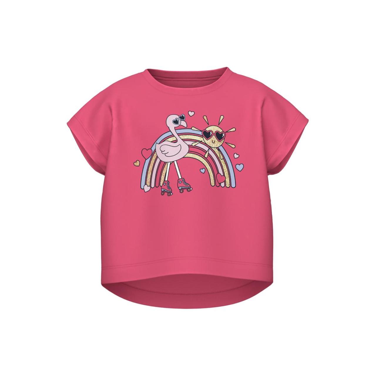Name it Μπλούζα μακό crop κορίτσι name it-13228148-Camellia Rose