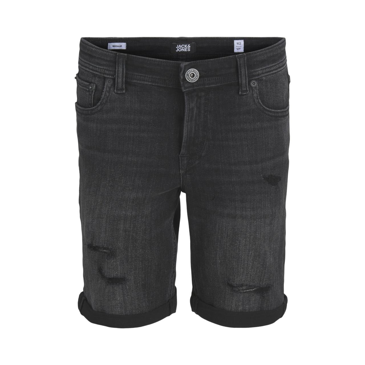 JACK&JONES Βερμούδα τζιν μαύρη αγόρι JACK & JONES-12202238-Black Denim