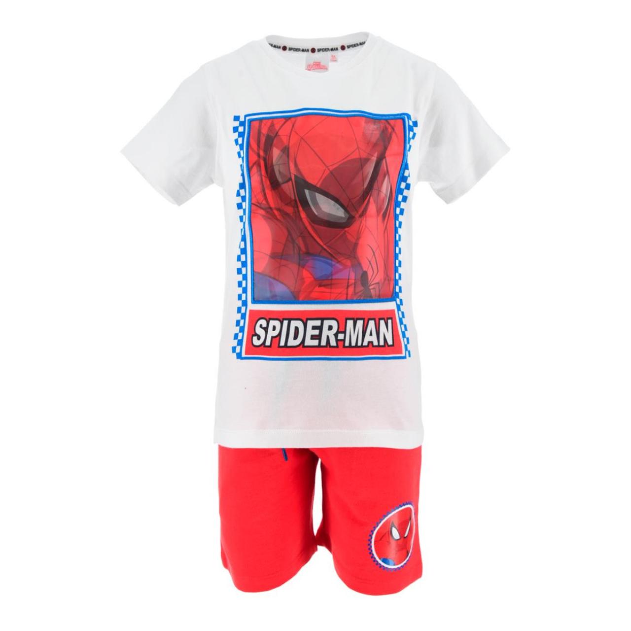 SUPER HEROES Σετ μακό αγόρι Spiderman-EX1025-WHITE