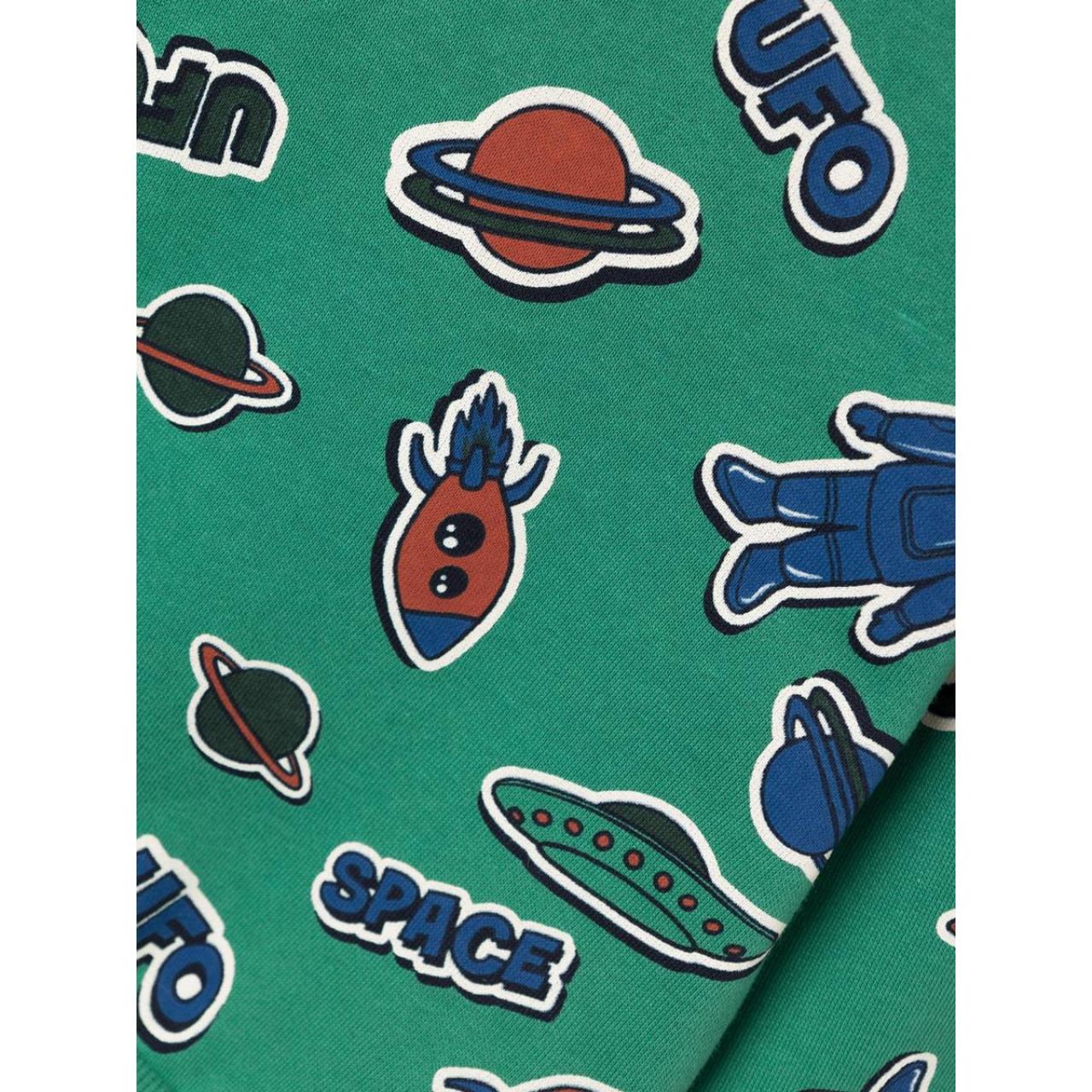 Μπλούζα φούτερ αγόρι Name it-13220011-Fir