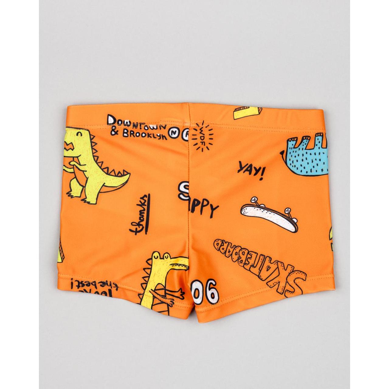 Μαγιό μπεμπέ μπόξερ αγόρι Losan-LBBAP0703_24001-ORANGE φωτογραφία