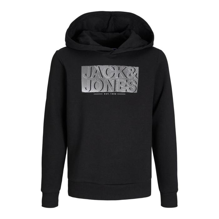 Μπλούζα φούτερ αγόρι Jack & Jones-12237186-Black