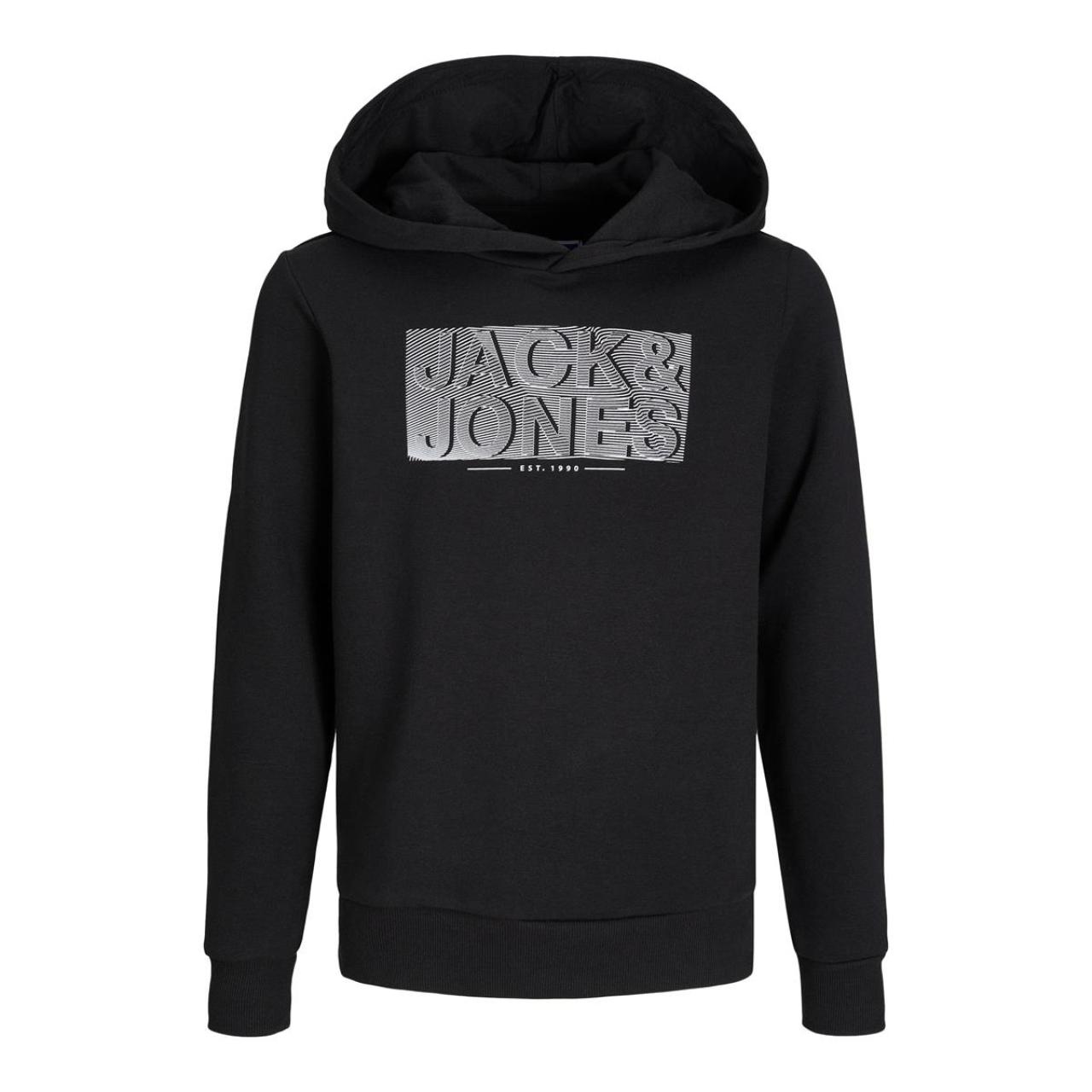 Μπλούζα φούτερ αγόρι Jack & Jones-12237186-Black φωτογραφία