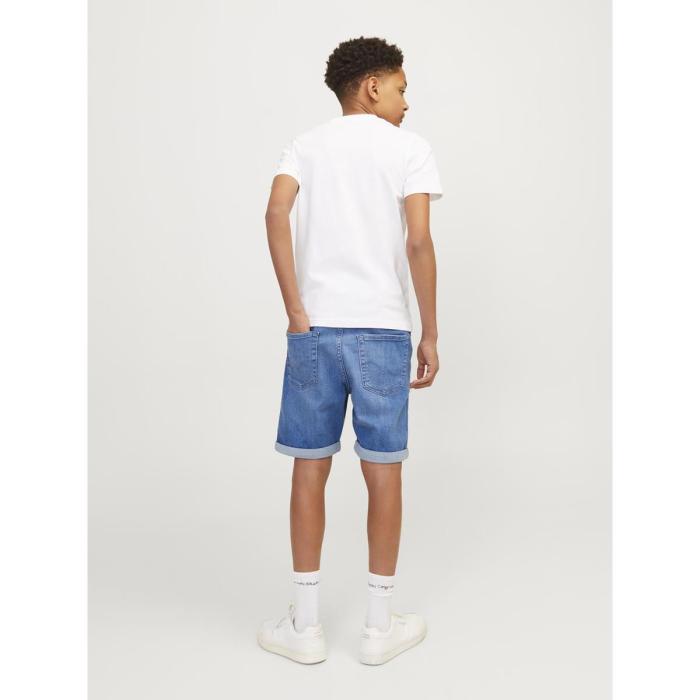 Βερμούδα τζιν αγόρι JACK & JONES-12256369-Blue Denim